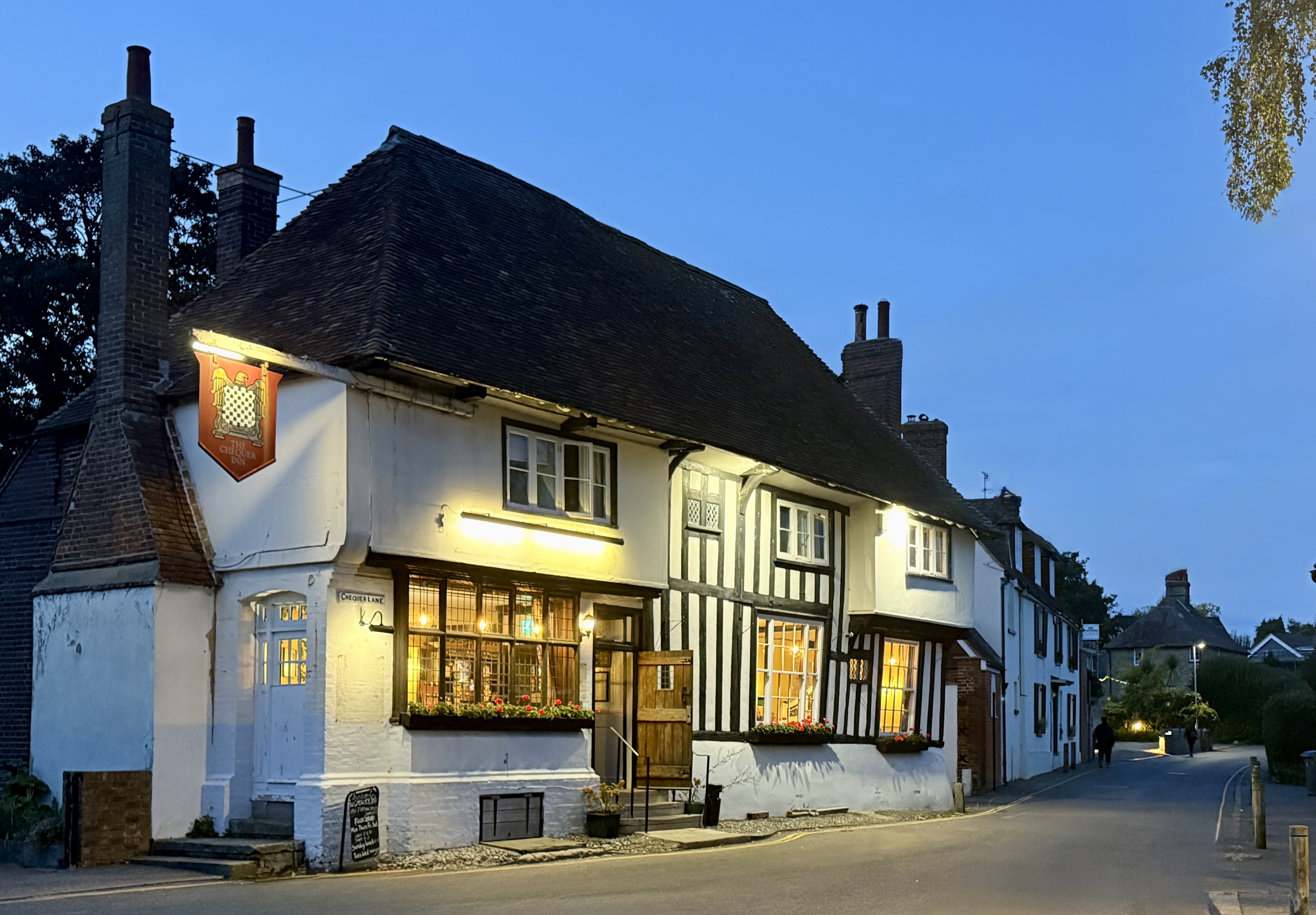 The Chequer Inn interior